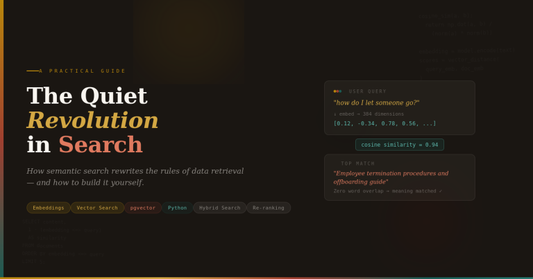 The Quiet Revolution: How Semantic Search Is Rewriting the Rules of Data Retrieval